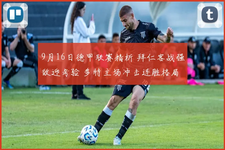 9月16日德甲联赛精析 拜仁客战强敌迎考验 多特主场冲击连胜格局